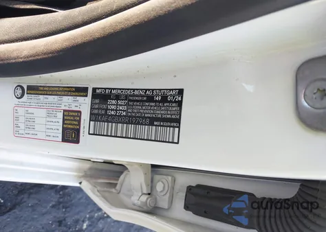 2024 Mercedes-Benz C 300 from USA, damaged, VIN W1KAF4GBXRR197968